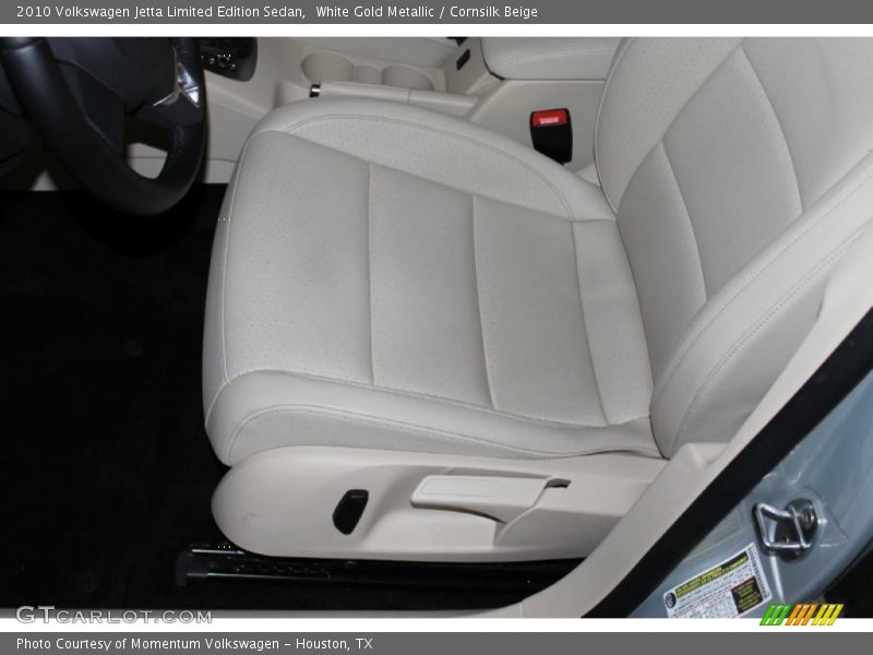 White Gold Metallic / Cornsilk Beige 2010 Volkswagen Jetta Limited Edition Sedan