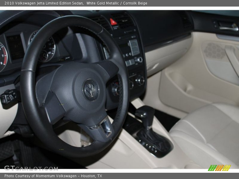 White Gold Metallic / Cornsilk Beige 2010 Volkswagen Jetta Limited Edition Sedan