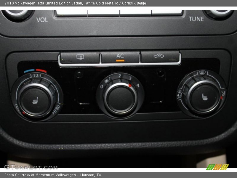 White Gold Metallic / Cornsilk Beige 2010 Volkswagen Jetta Limited Edition Sedan