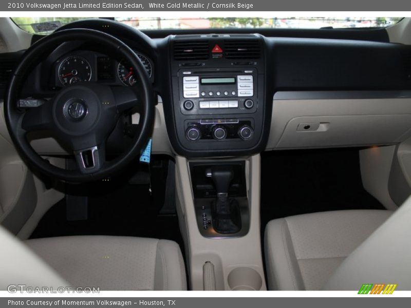 White Gold Metallic / Cornsilk Beige 2010 Volkswagen Jetta Limited Edition Sedan