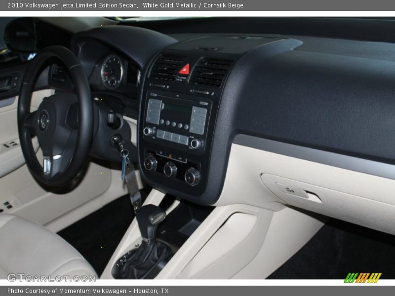 White Gold Metallic / Cornsilk Beige 2010 Volkswagen Jetta Limited Edition Sedan
