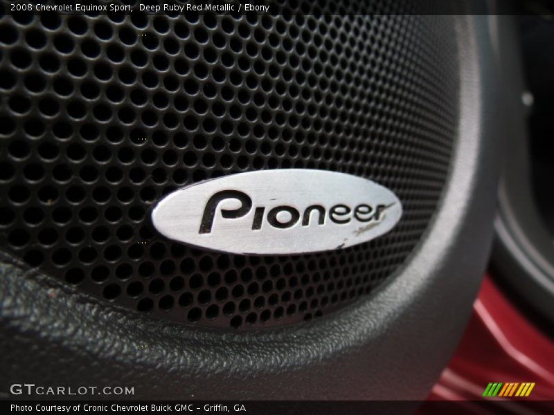 Deep Ruby Red Metallic / Ebony 2008 Chevrolet Equinox Sport