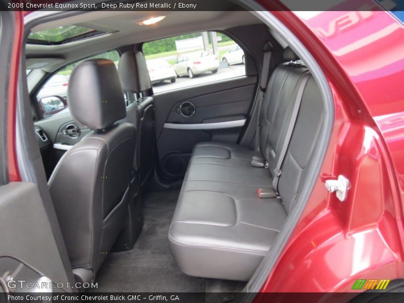 Deep Ruby Red Metallic / Ebony 2008 Chevrolet Equinox Sport