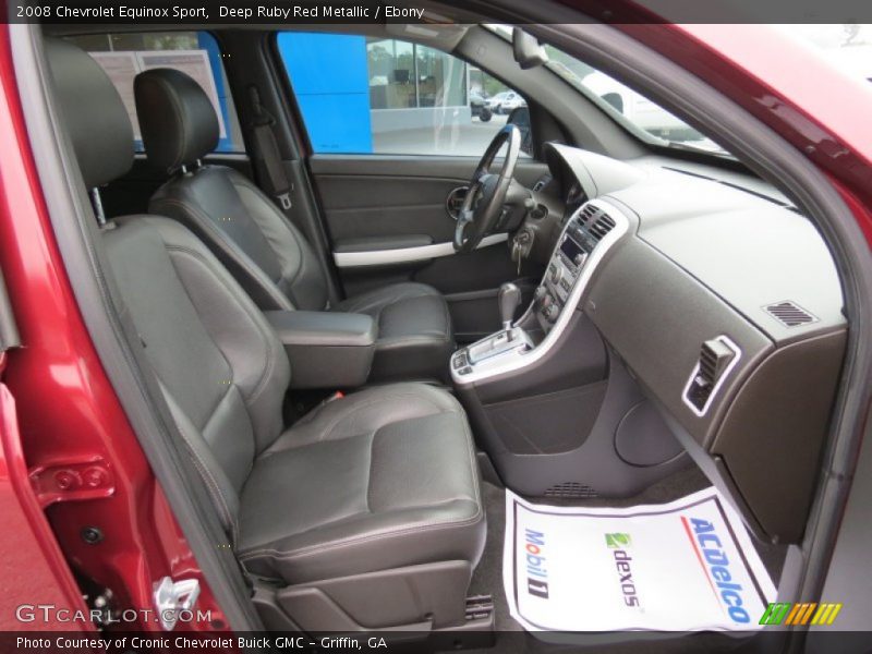 Deep Ruby Red Metallic / Ebony 2008 Chevrolet Equinox Sport