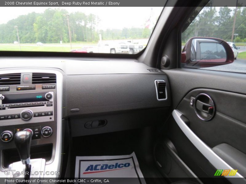 Deep Ruby Red Metallic / Ebony 2008 Chevrolet Equinox Sport