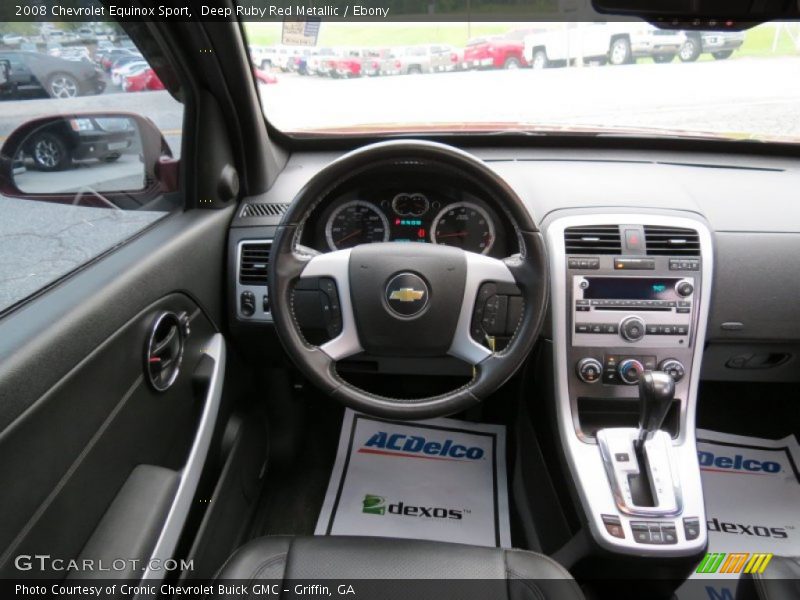 Deep Ruby Red Metallic / Ebony 2008 Chevrolet Equinox Sport