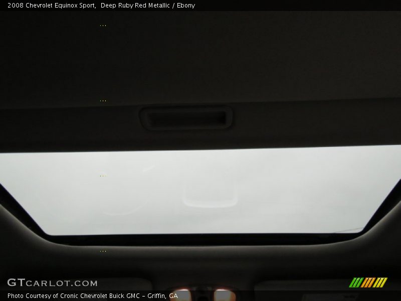 Deep Ruby Red Metallic / Ebony 2008 Chevrolet Equinox Sport