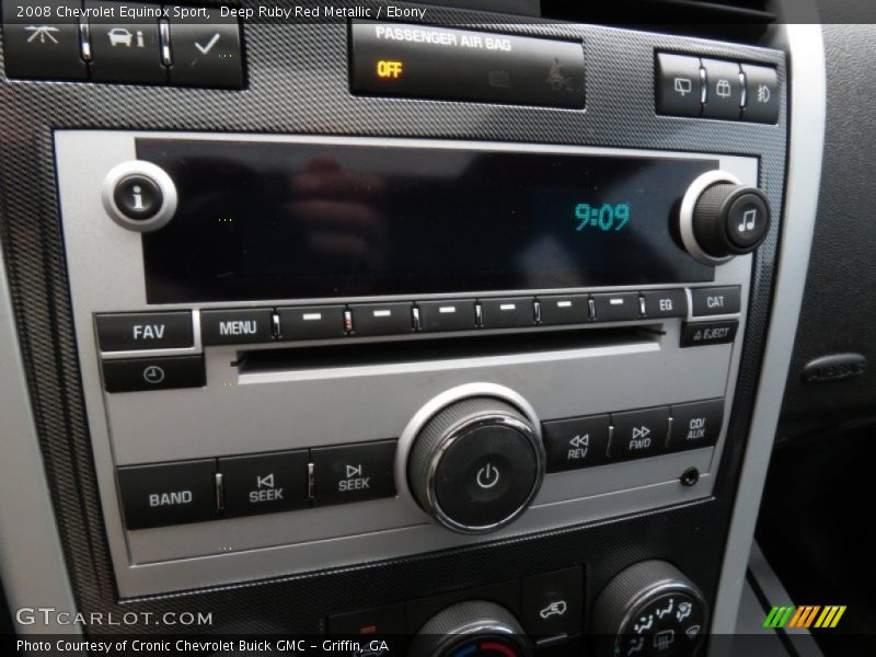 Deep Ruby Red Metallic / Ebony 2008 Chevrolet Equinox Sport