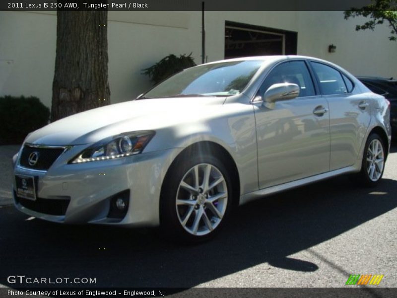Tungsten Pearl / Black 2011 Lexus IS 250 AWD