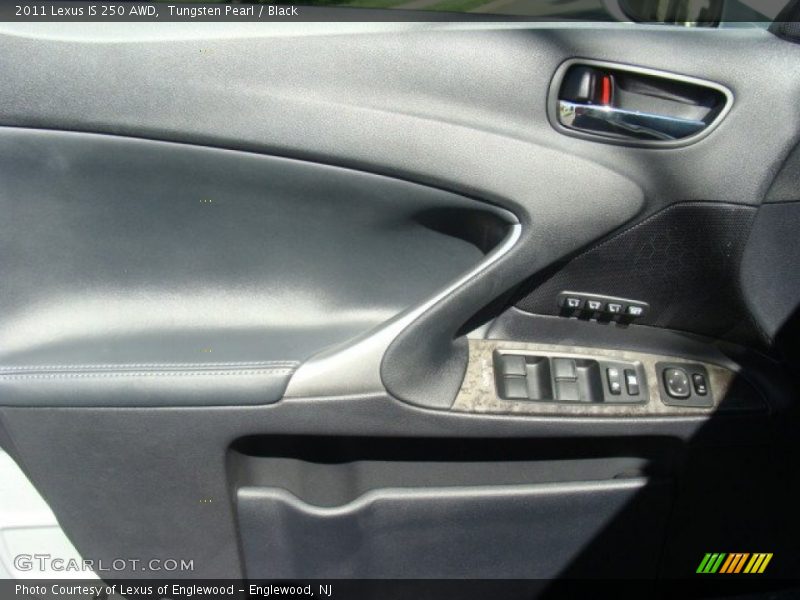 Tungsten Pearl / Black 2011 Lexus IS 250 AWD
