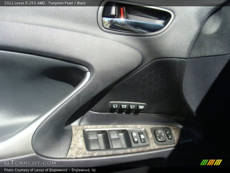 Tungsten Pearl / Black 2011 Lexus IS 250 AWD