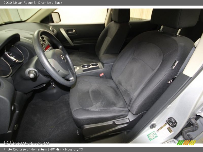 Silver Ice / Black 2010 Nissan Rogue S