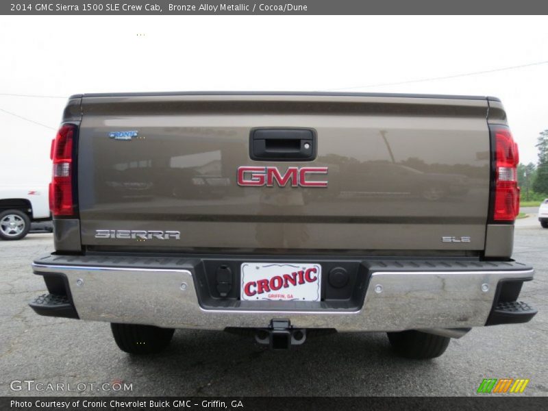 Bronze Alloy Metallic / Cocoa/Dune 2014 GMC Sierra 1500 SLE Crew Cab