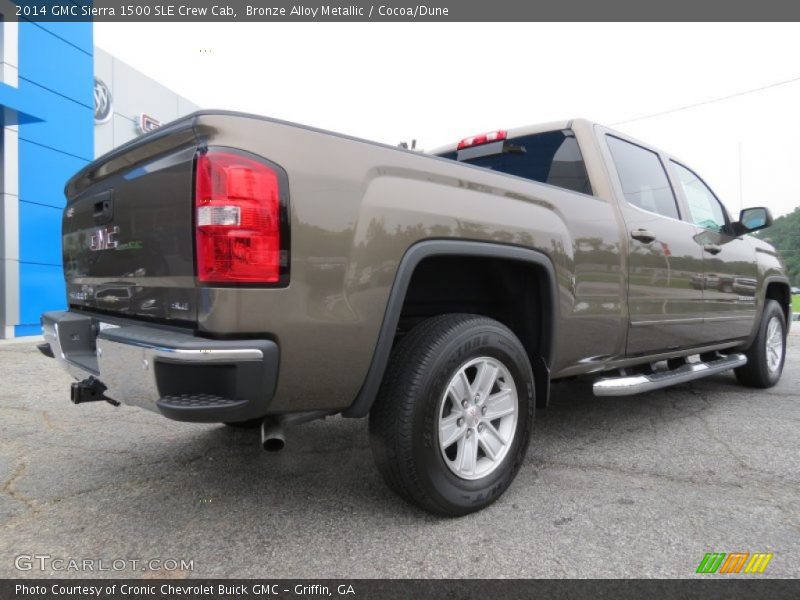 Bronze Alloy Metallic / Cocoa/Dune 2014 GMC Sierra 1500 SLE Crew Cab