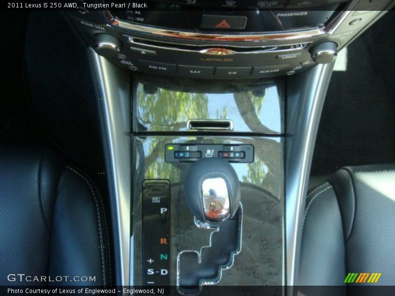 Tungsten Pearl / Black 2011 Lexus IS 250 AWD