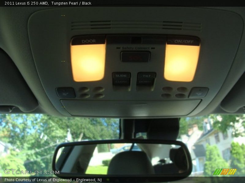 Tungsten Pearl / Black 2011 Lexus IS 250 AWD