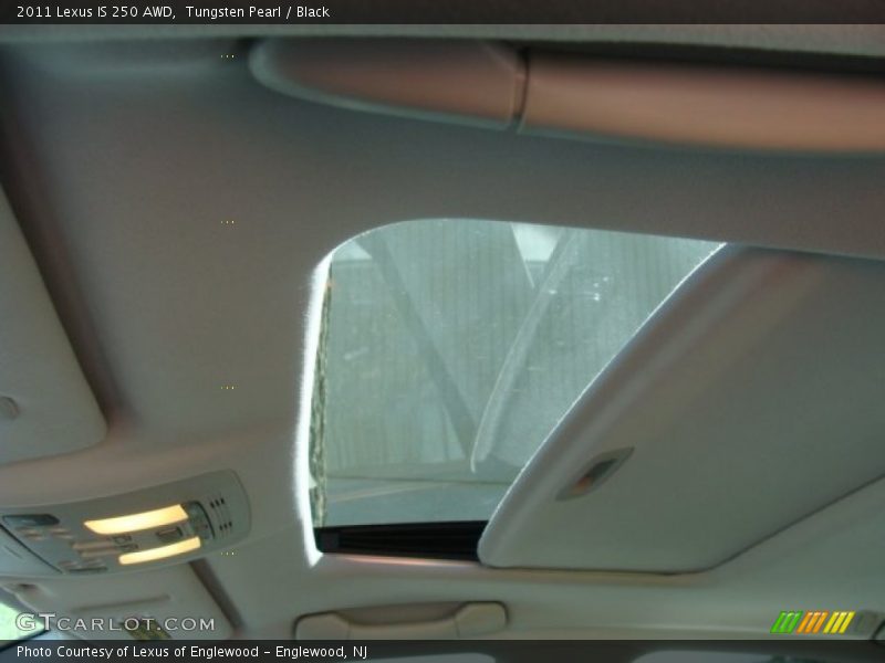 Tungsten Pearl / Black 2011 Lexus IS 250 AWD