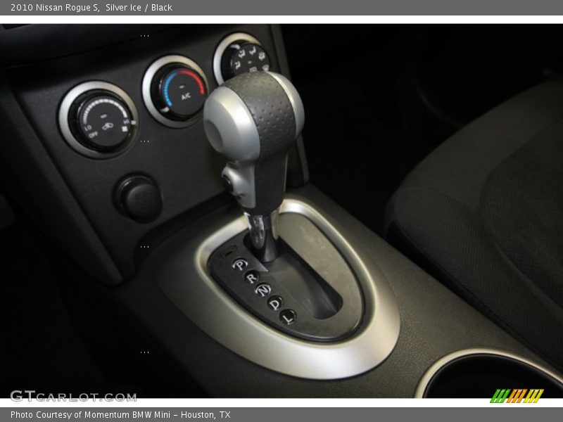 Silver Ice / Black 2010 Nissan Rogue S