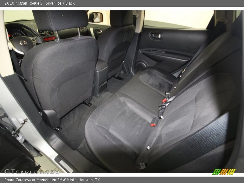 Silver Ice / Black 2010 Nissan Rogue S
