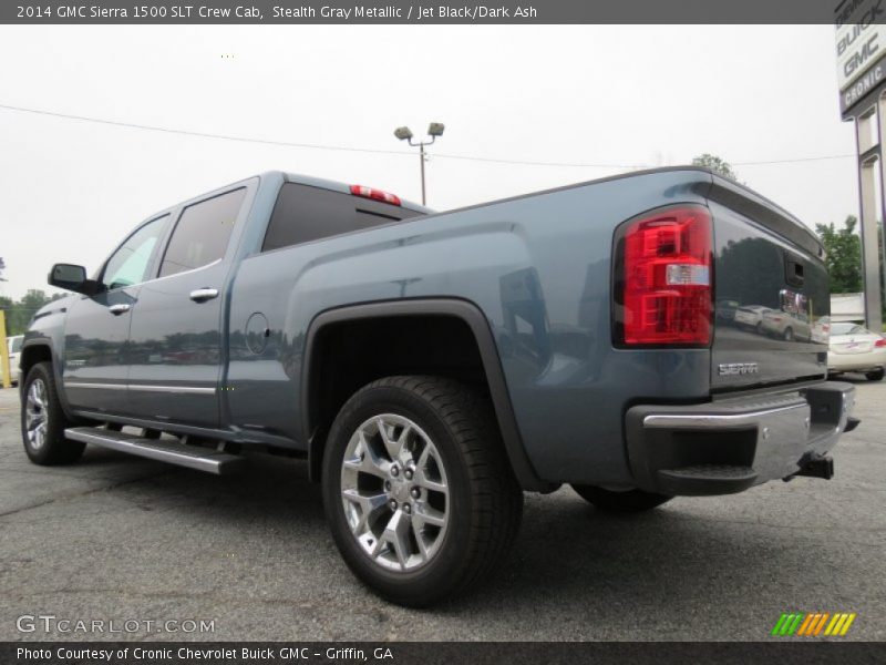Stealth Gray Metallic / Jet Black/Dark Ash 2014 GMC Sierra 1500 SLT Crew Cab