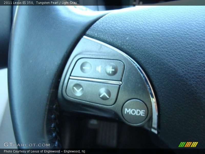 Tungsten Pearl / Light Gray 2011 Lexus ES 350