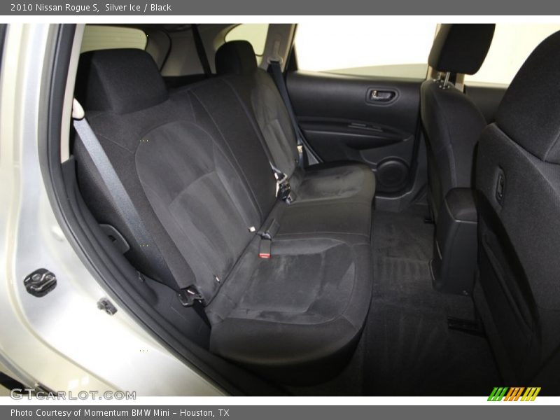 Silver Ice / Black 2010 Nissan Rogue S
