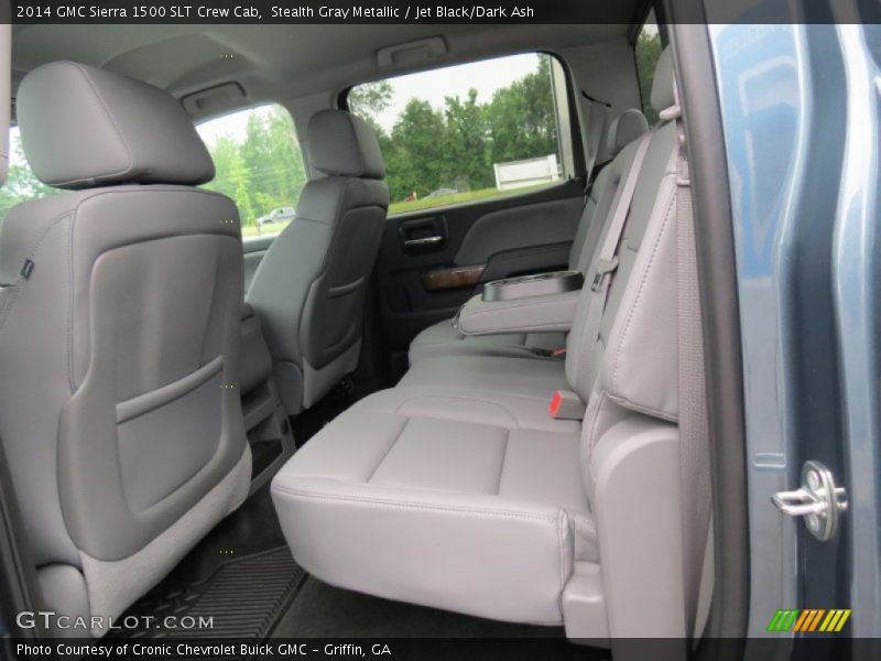 Stealth Gray Metallic / Jet Black/Dark Ash 2014 GMC Sierra 1500 SLT Crew Cab