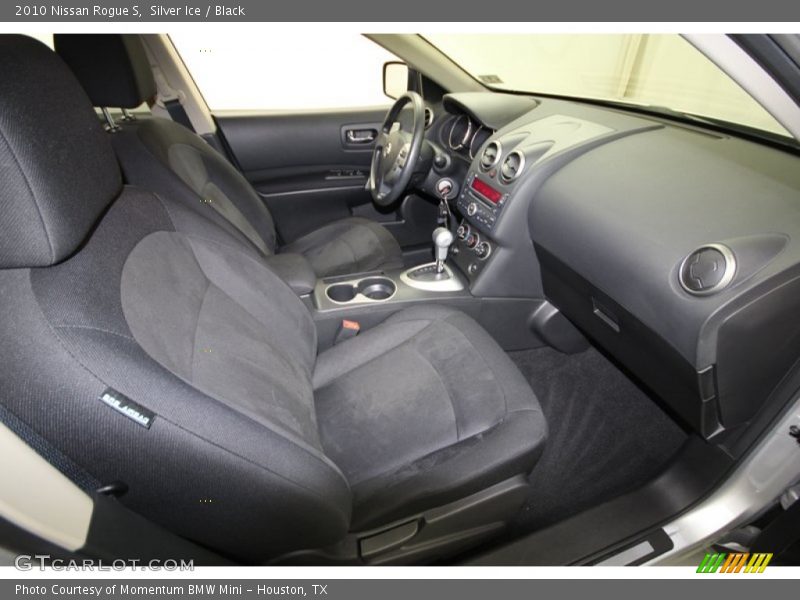 Silver Ice / Black 2010 Nissan Rogue S
