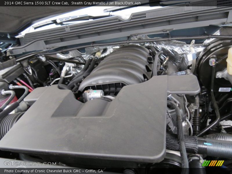 Stealth Gray Metallic / Jet Black/Dark Ash 2014 GMC Sierra 1500 SLT Crew Cab