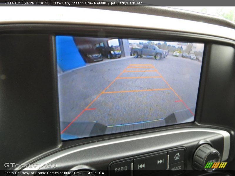 Stealth Gray Metallic / Jet Black/Dark Ash 2014 GMC Sierra 1500 SLT Crew Cab
