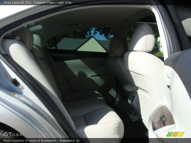Tungsten Pearl / Light Gray 2011 Lexus ES 350