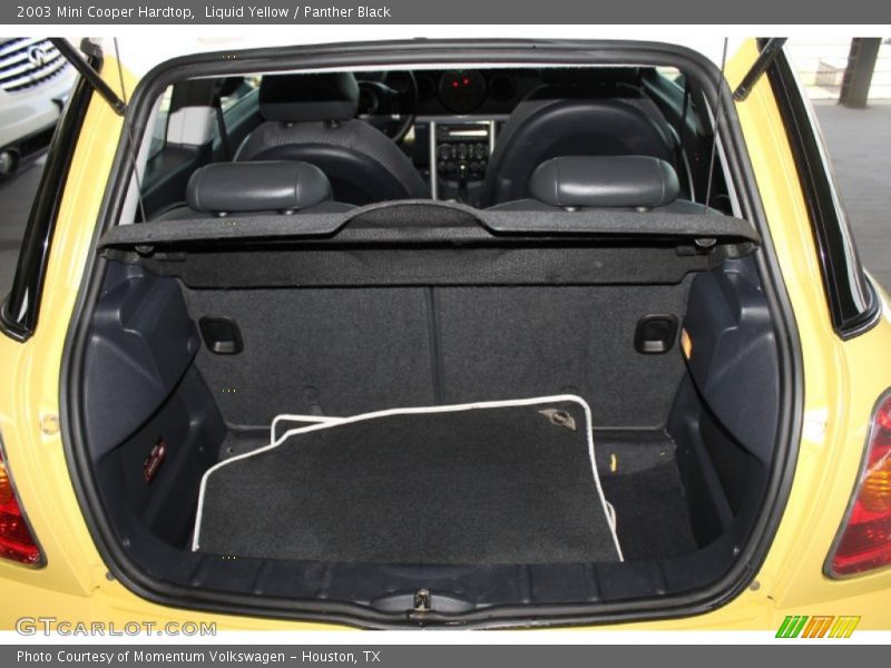 Liquid Yellow / Panther Black 2003 Mini Cooper Hardtop