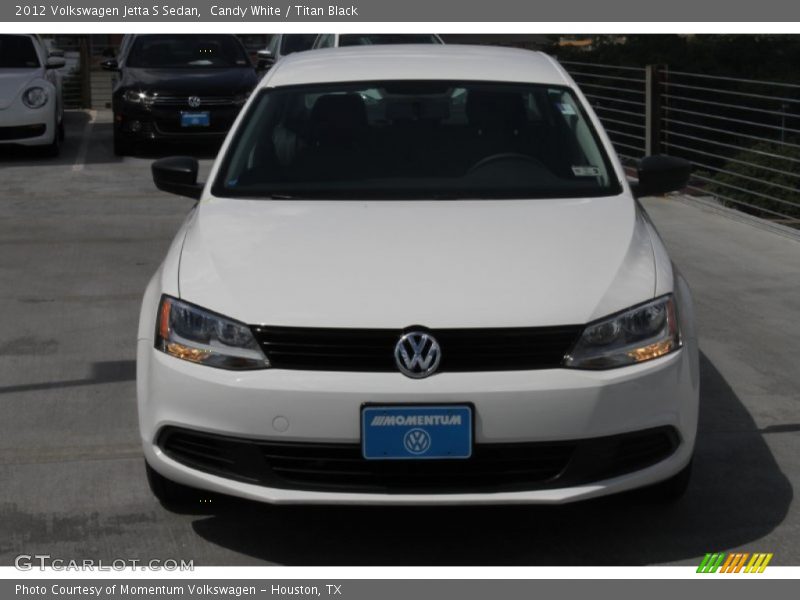 Candy White / Titan Black 2012 Volkswagen Jetta S Sedan