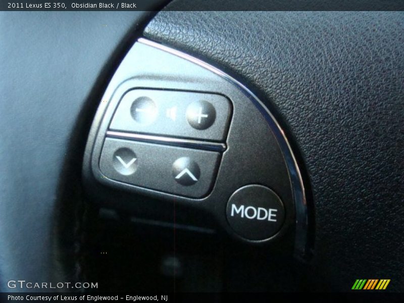 Obsidian Black / Black 2011 Lexus ES 350