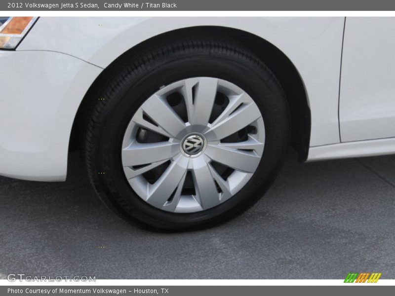 Candy White / Titan Black 2012 Volkswagen Jetta S Sedan