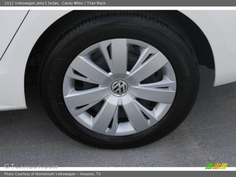 Candy White / Titan Black 2012 Volkswagen Jetta S Sedan