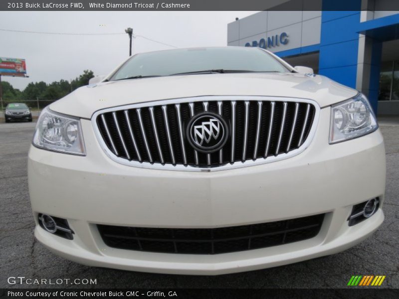 White Diamond Tricoat / Cashmere 2013 Buick LaCrosse FWD