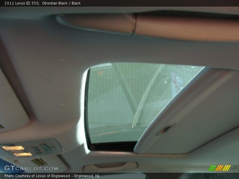 Obsidian Black / Black 2011 Lexus ES 350