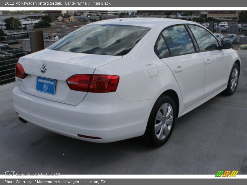 Candy White / Titan Black 2012 Volkswagen Jetta S Sedan