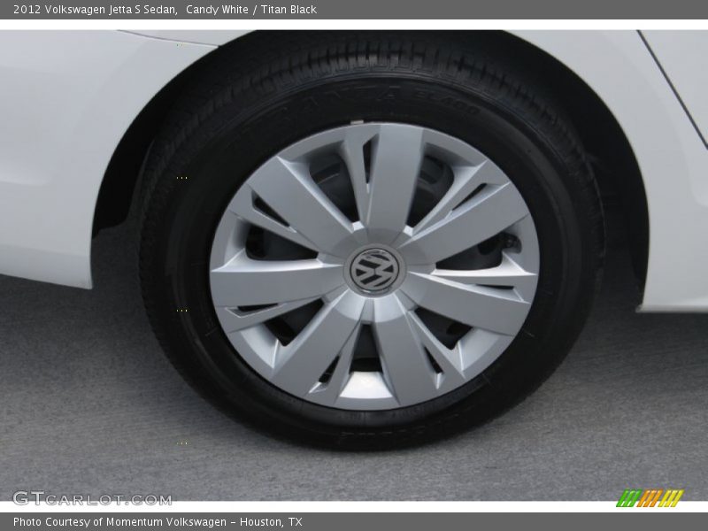 Candy White / Titan Black 2012 Volkswagen Jetta S Sedan