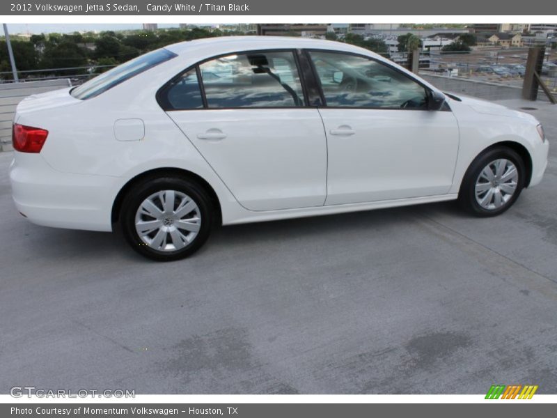Candy White / Titan Black 2012 Volkswagen Jetta S Sedan