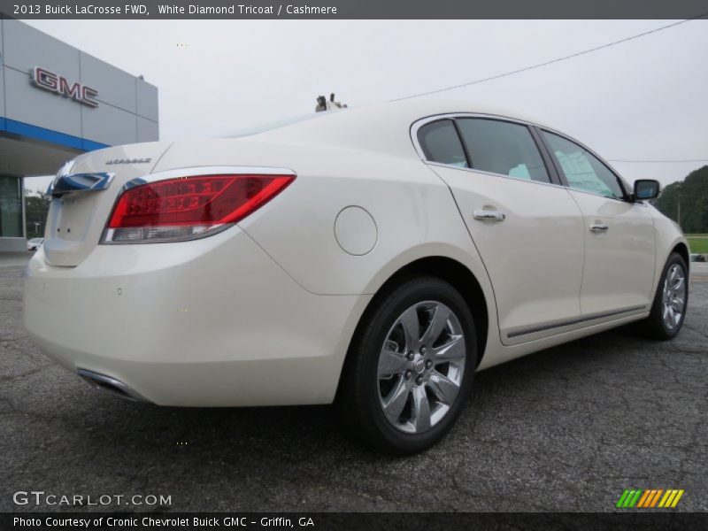 White Diamond Tricoat / Cashmere 2013 Buick LaCrosse FWD