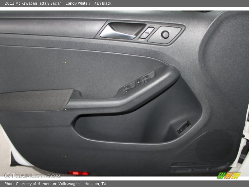 Candy White / Titan Black 2012 Volkswagen Jetta S Sedan