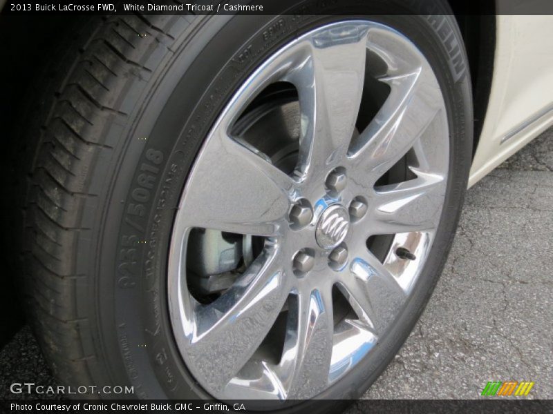 White Diamond Tricoat / Cashmere 2013 Buick LaCrosse FWD