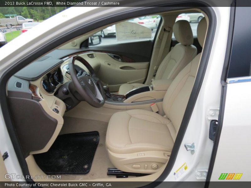 White Diamond Tricoat / Cashmere 2013 Buick LaCrosse FWD