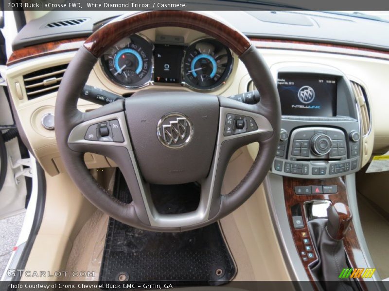 White Diamond Tricoat / Cashmere 2013 Buick LaCrosse FWD