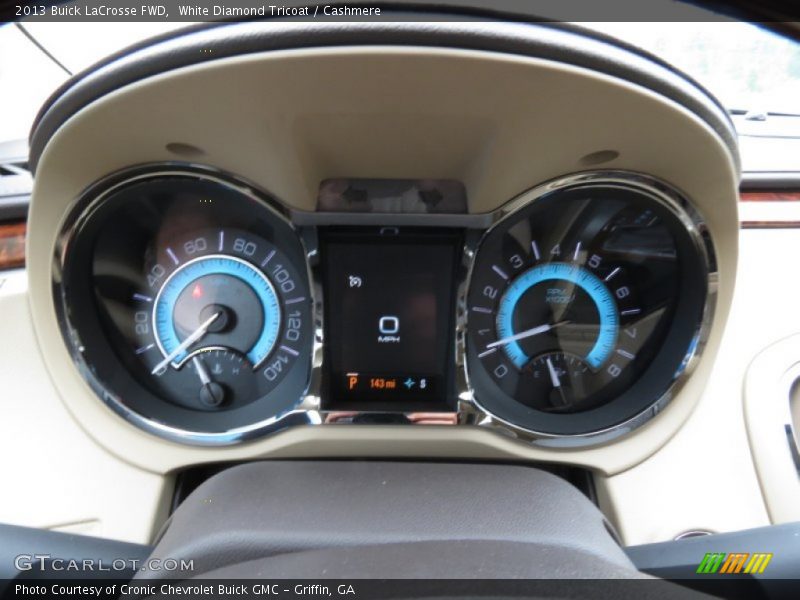 White Diamond Tricoat / Cashmere 2013 Buick LaCrosse FWD