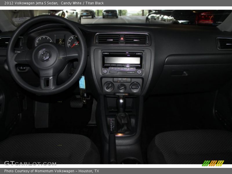 Candy White / Titan Black 2012 Volkswagen Jetta S Sedan