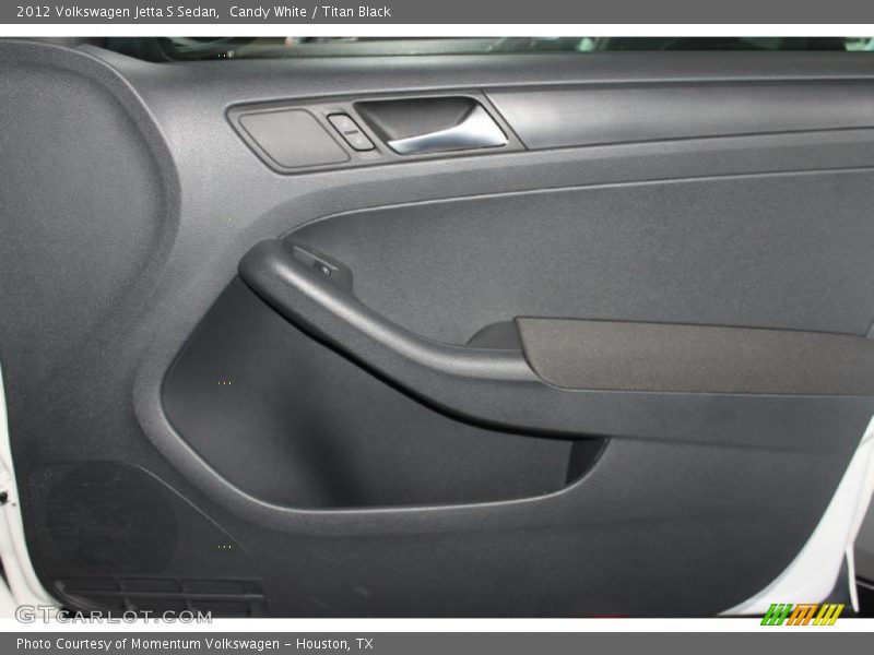 Candy White / Titan Black 2012 Volkswagen Jetta S Sedan