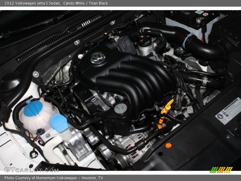 Candy White / Titan Black 2012 Volkswagen Jetta S Sedan